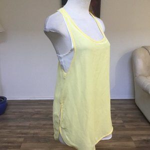 WOMEN"S Sports Casual Double Top Tank Sleeveless Racerback Workout One Size